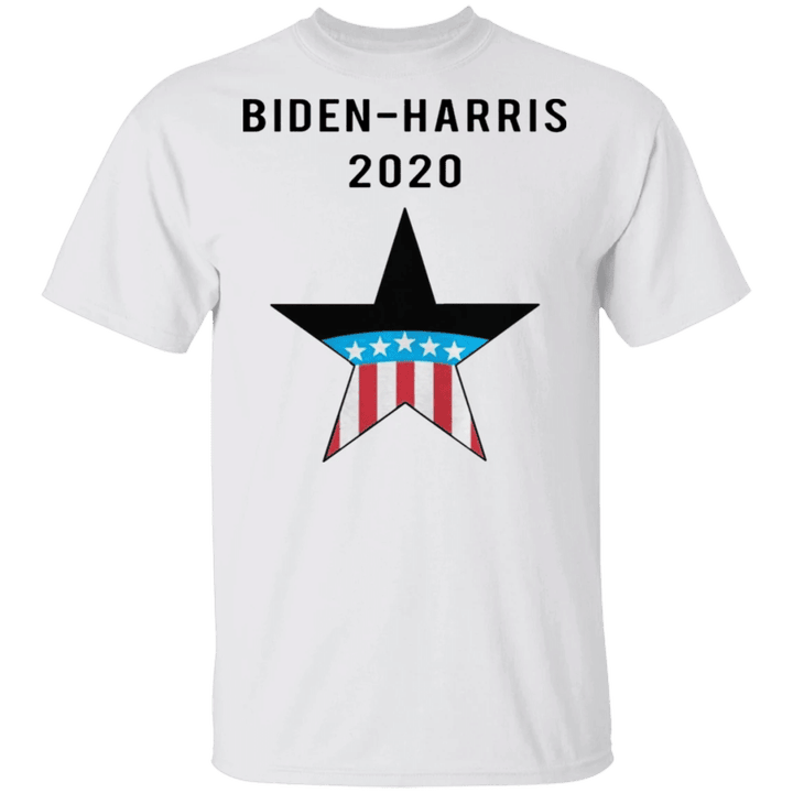 Biden Harris Star Flag T-shirt Joe Kamala Harris Liberal Democratic National Biden Campaign
