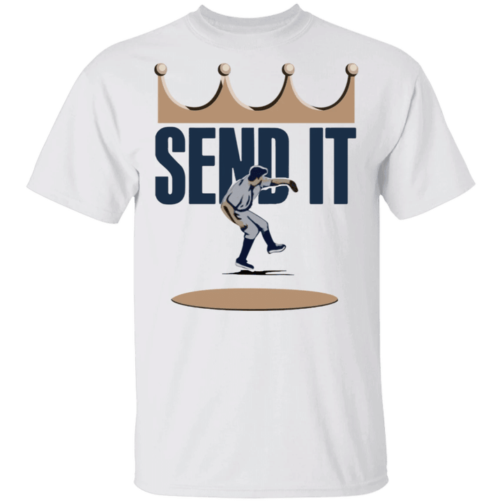 Trevor Bauer Send It T-Shirt Funny Baseball Shirt Valentine Gift For Boy Friend