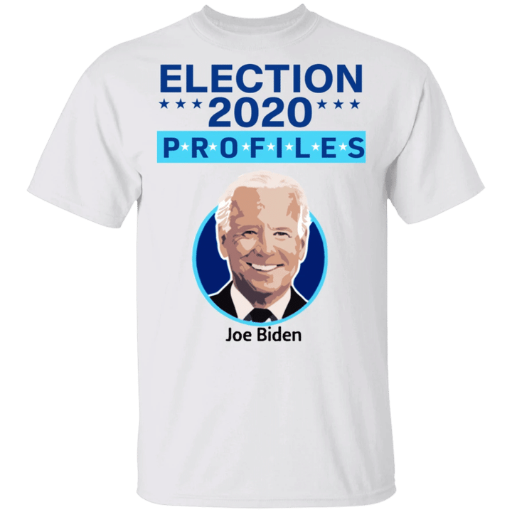 Joe Biden Election 2020 Profiles T-Shirt For Biden Harris Political Campaign Election Event.