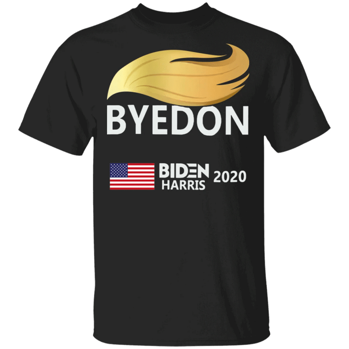 ByeDon With Hair Biden Harris T-Shirt Biden For President Campaign Merch Anti Trump Shirt