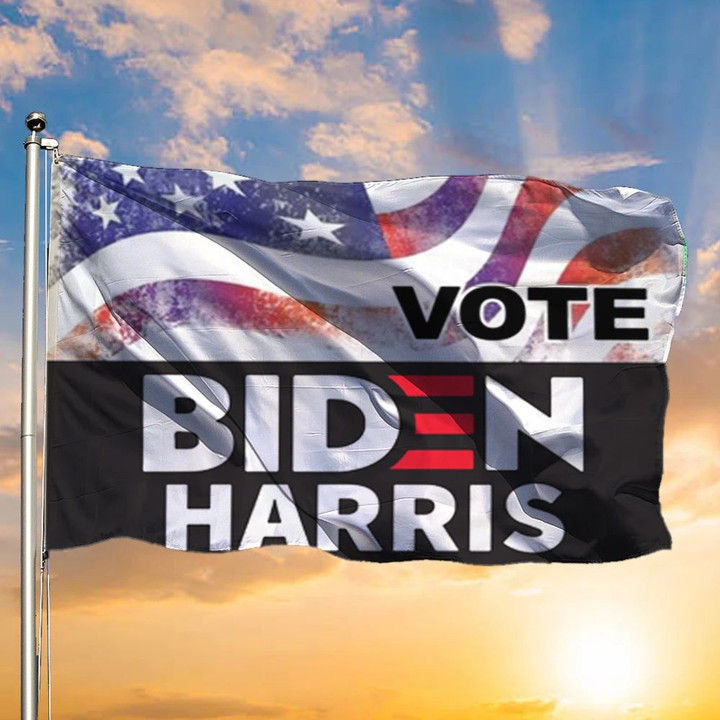 Vote Biden Harris American Flag Black Voters Biden For President 2021