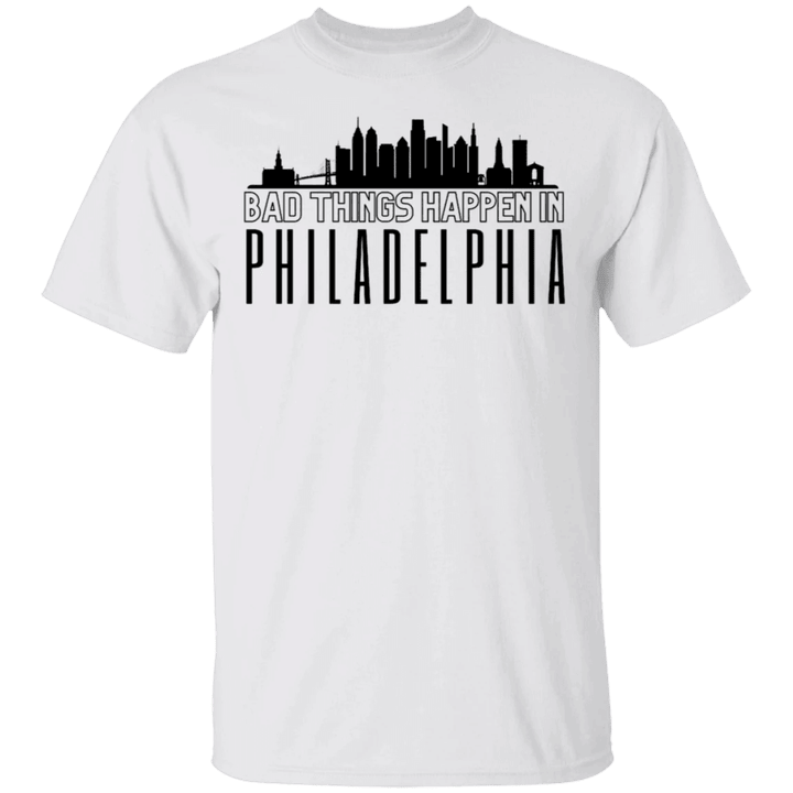 Bad Thing Happen In Philadelphia Shirt Gritty Debate 2021 Trump Biden Political Merch For Sale
