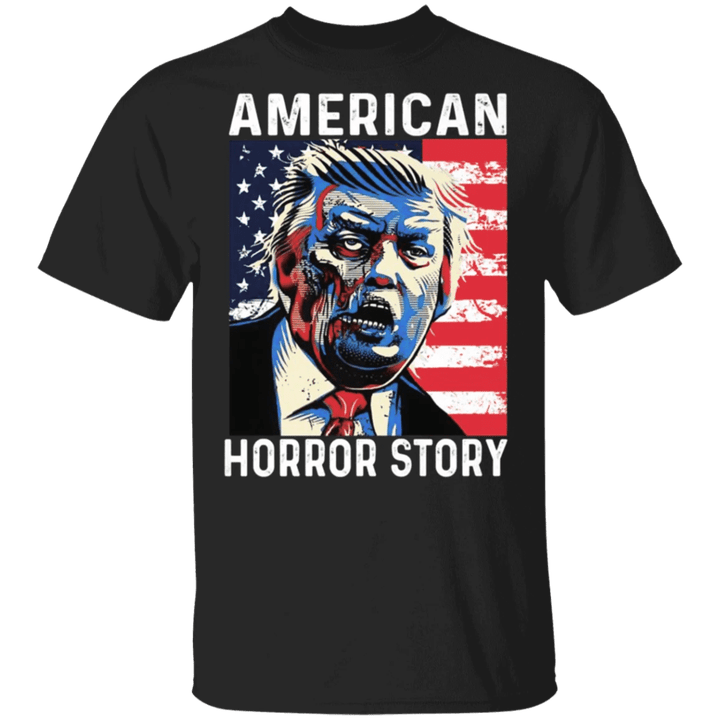 Against Donald Trump American Horror Story T-Shirt Election Anti Trump Shirt Halloween Gift - Pfyshop.com