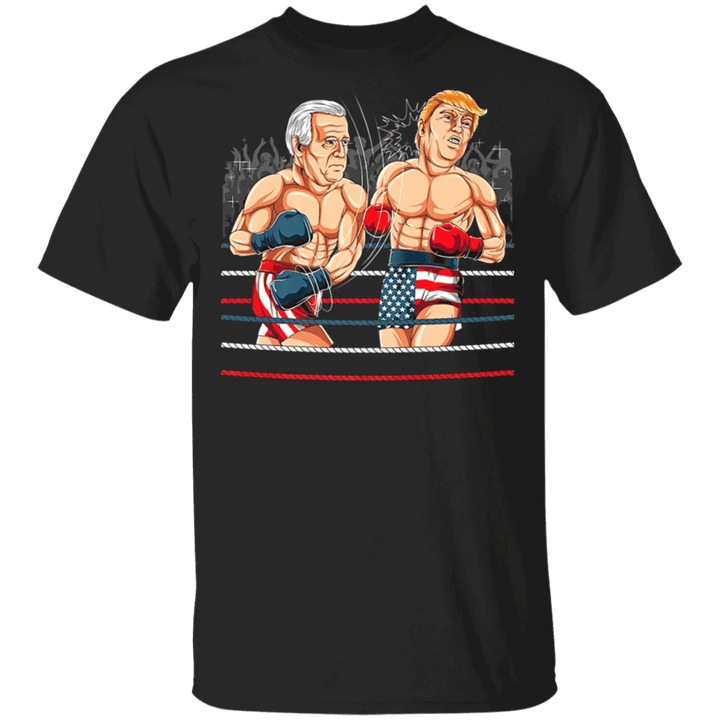Presidential Debate 2020 T-Shirt Trump Vs Biden Boxing Match 2020 Shirts Funny Political Gifts