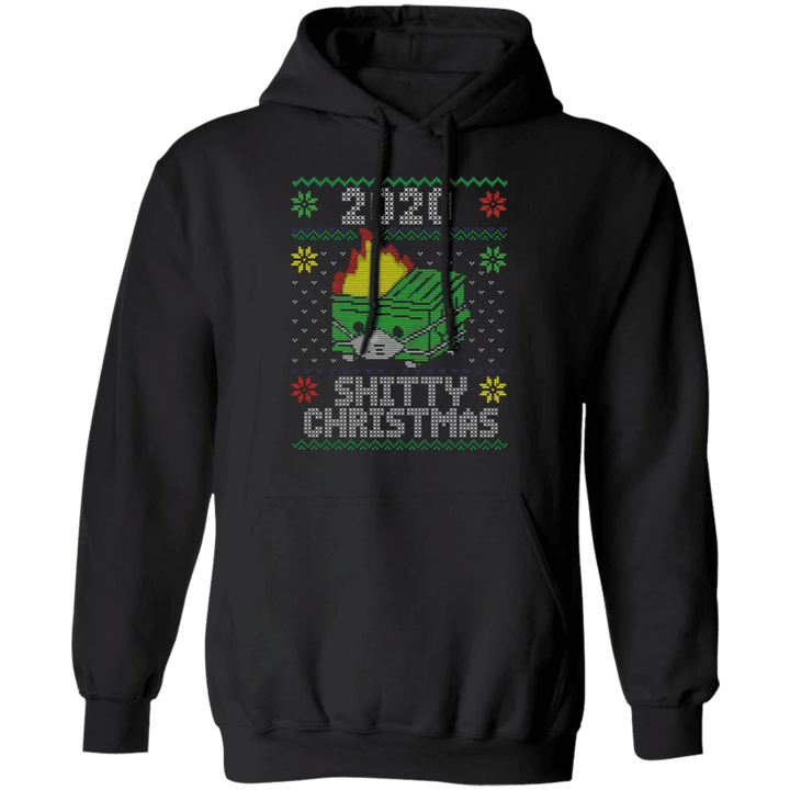 2020 Shitty Christmas Hoodie Funny Christmas Hoodie Holiday Gift For Bestie - Pfyshop.com