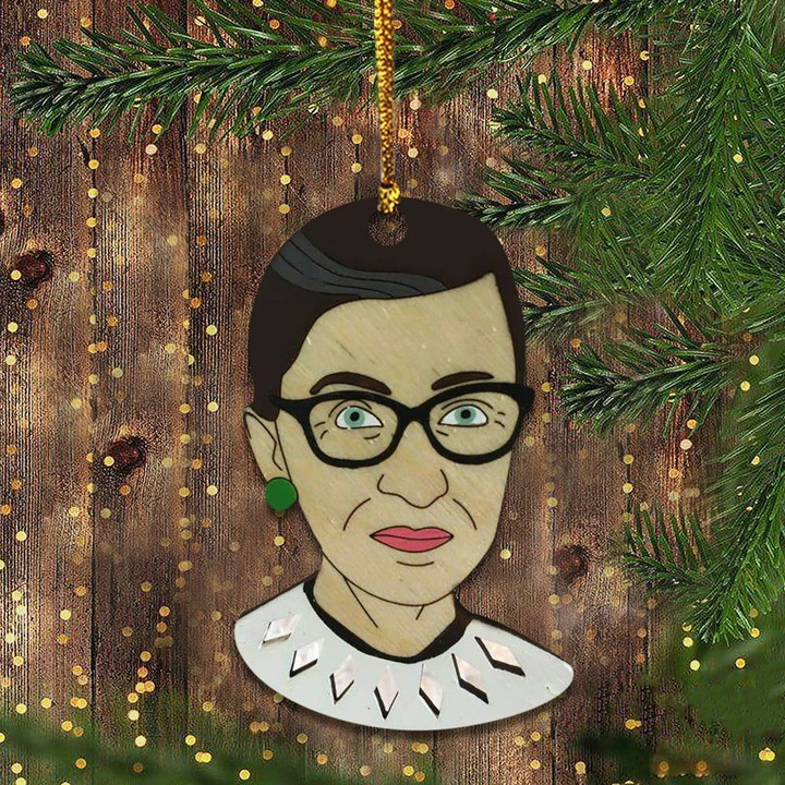 Ruth Bader Ginsburg Christmas Tree Ornament RBG Ornament Ruth Bader Ginsberg