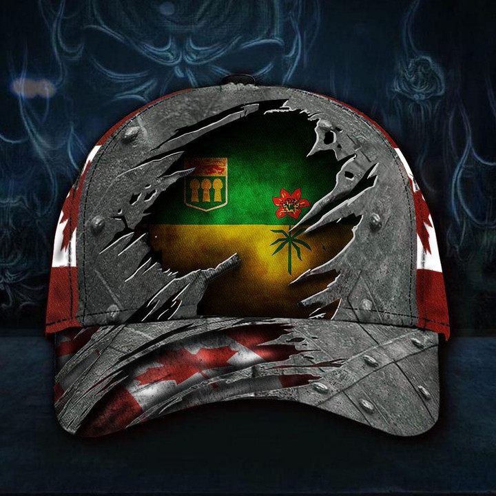 Saskatchewan Province 3D Hat Canadian Trucker Hat Patriots Father's Day Gift