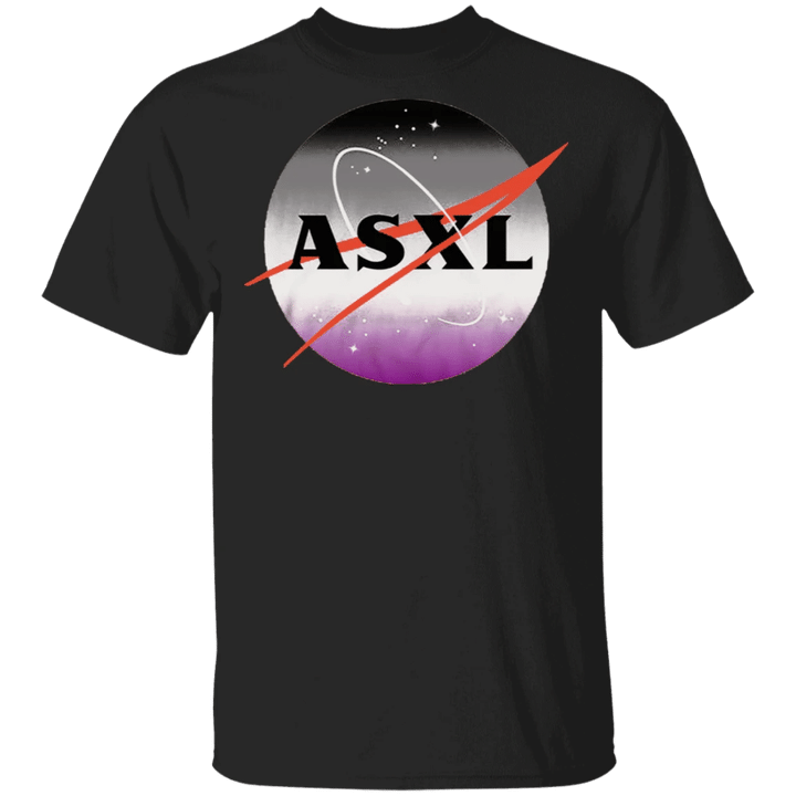 Asexual Shirt NASA Logo Ace Flag Asexual Pride T-Shirt International Asexuality Day