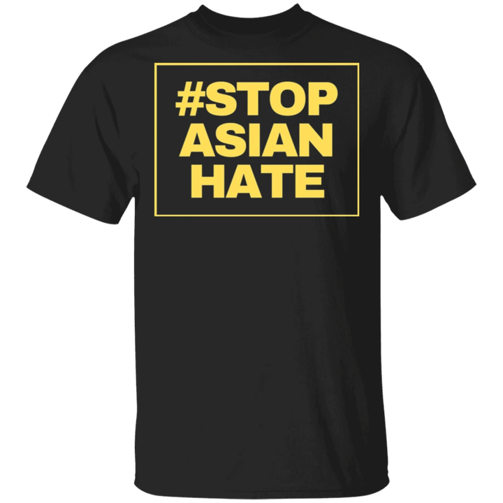 Stop Asian Hate Shirt Hate Is A Virus Asian American Asian Lives Matter T-shirt - Pfyshop.com