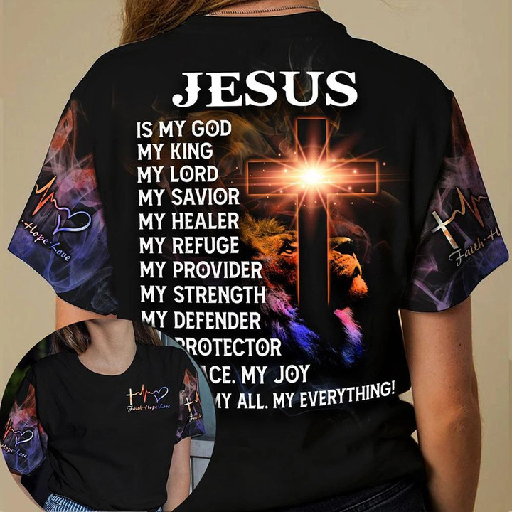 Lion Faith Shirt Jesu Is My Everything T-Shirt