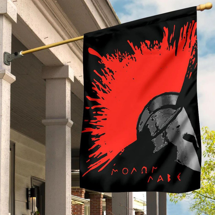 Molon Labe Flag For Sale Spartan Moaon Aabe Flag Made In USA Patriotic