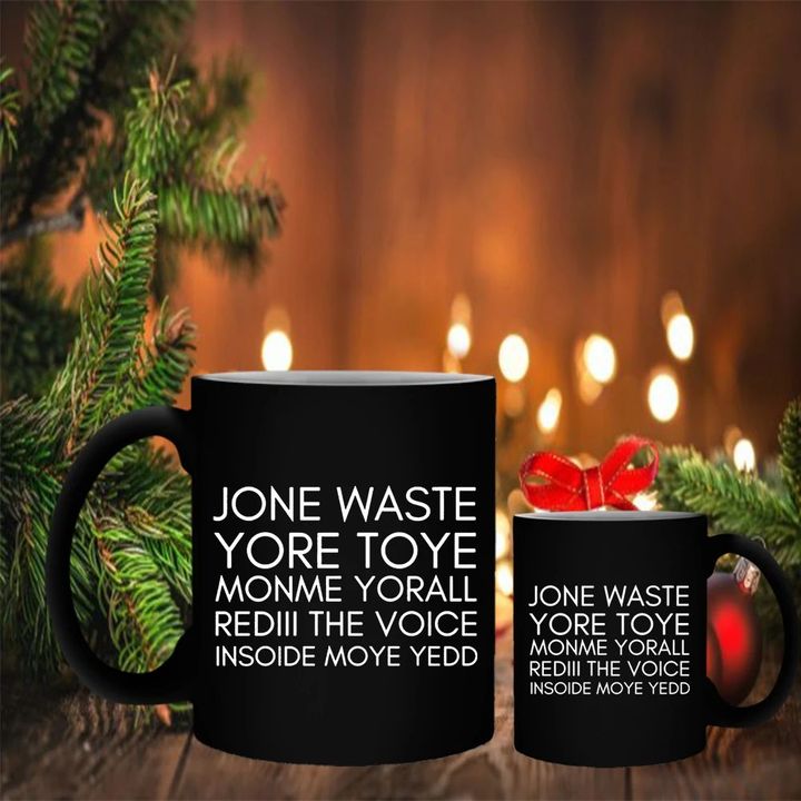 Jone Waste Your Time Mug I Miss You Lyrics Jone Waste Yore Toye Monme Coffee Mug