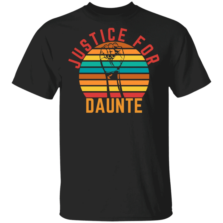 Justice For Daunte Wright Shirt Black Lives Matter T-shirt Say His Name Shirt