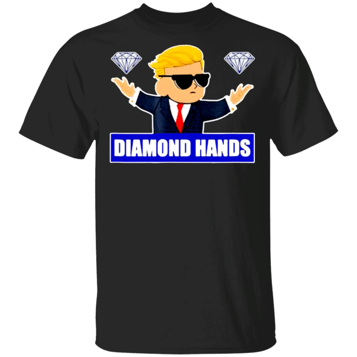 Diamond Hands T-Shirt Wallstreetbets Gamestop Shirt To The Moon