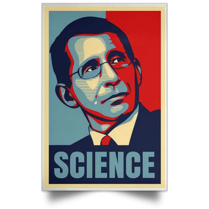 Dr. Anthony Fauci Poster Science Graphic Vintage Poster Ideas For Home Decoration