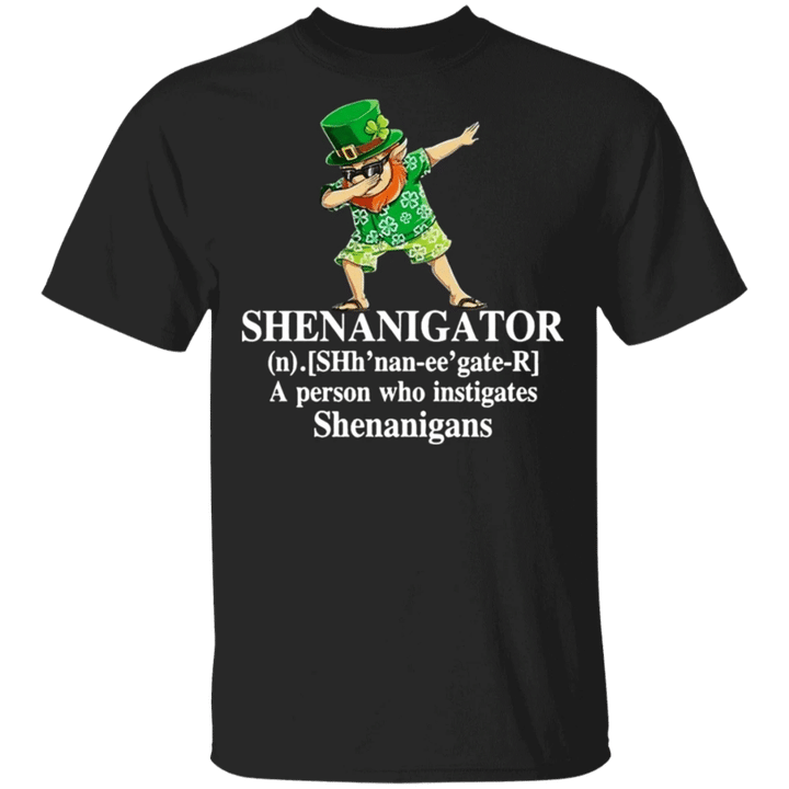 Mens St Patricks Day Shirt Irish Funny Definition Shenanigator Saint Patrick's Day Apparel