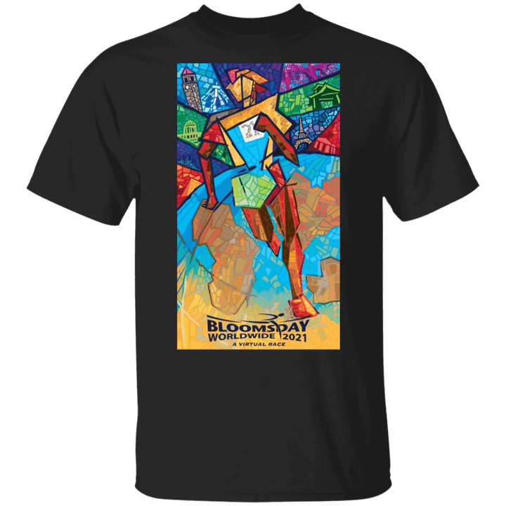 Bloomsday 2021 Shirt Worldwide 2021 A Virtual Race T-Shirt Anniversary Graphic Gift For Dad
