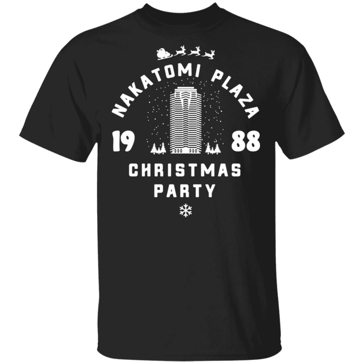 Nakatomi Plaza 1988 Christmas Party Shirt Ugly Christmas T-Shirt