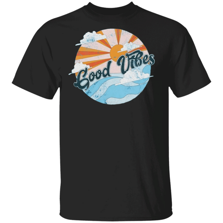 Bob Ross Good Vibes Only Shirt Mr Rogers Steve Irwin Wholesome Summer T-shirt - Pfyshop.com