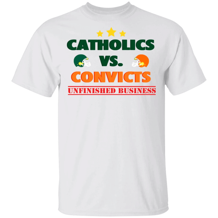 Catholic Vs Convicts Shirt For Men Women