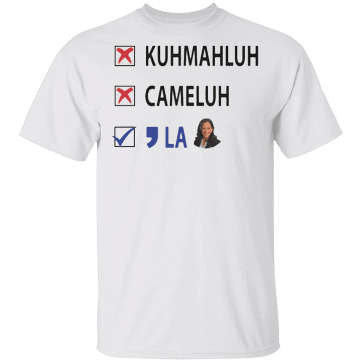 Comma La Shirt Madam Vice President Kamala Harris T-Shirt For Men Women