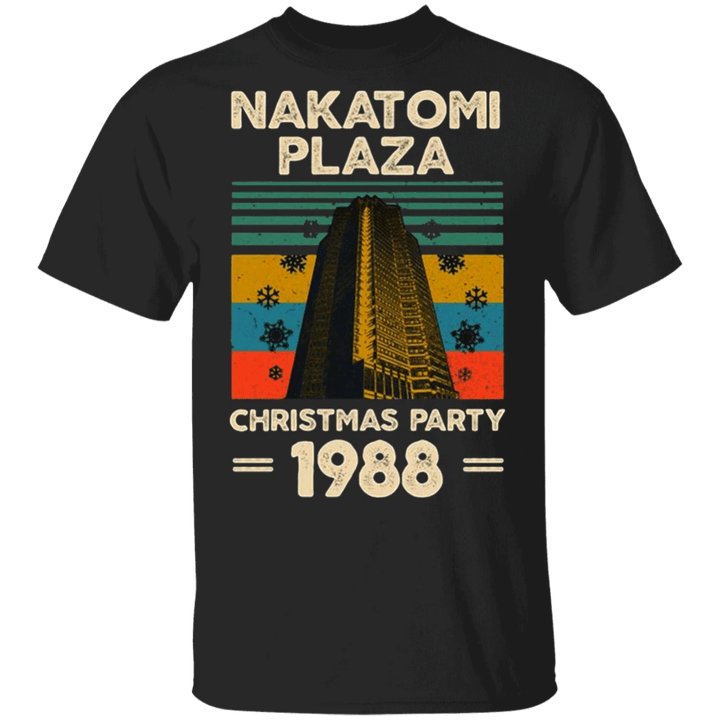 Nakatomi Plaza Christmas Party Shirt Nakatomi Plaza 1988 T-Shirt Xmas Gift Idea 2021