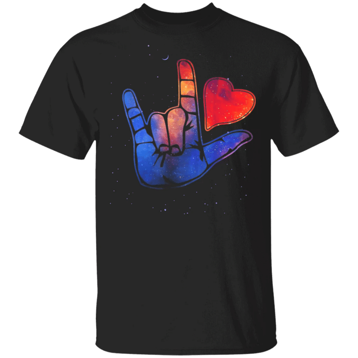 Different Ways To Say I Love You Shirt I Love You Asl Sign Language T-Shirt For Men Women - Pfyshop.com
