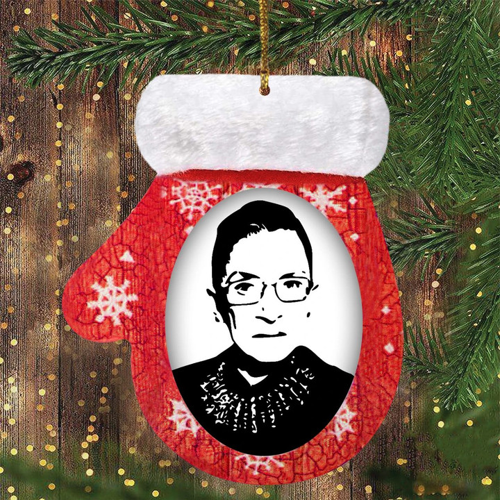 Ruth Bader Ginsburg Christmas Ornament BRG Ornament Unique 2020 Ornament Hanging Christmas Tree