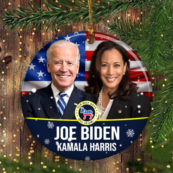 Joe Biden Kamala Harris Ornament Biden Christmas Ornament Merchandise Christmas Tree Decor
