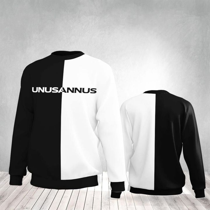 Unus Annus Half And Half Hoodie Unos Anos Split Sweatshirt Unus Annus Merchandise Xmas Gift - Pfyshop.com
