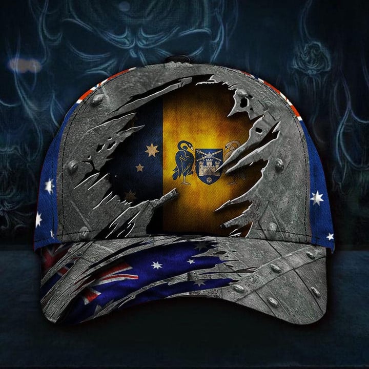 Australian Capital Territory 3D Hat Vintage Cap Aus Hat Mens Gift For Australian Friends