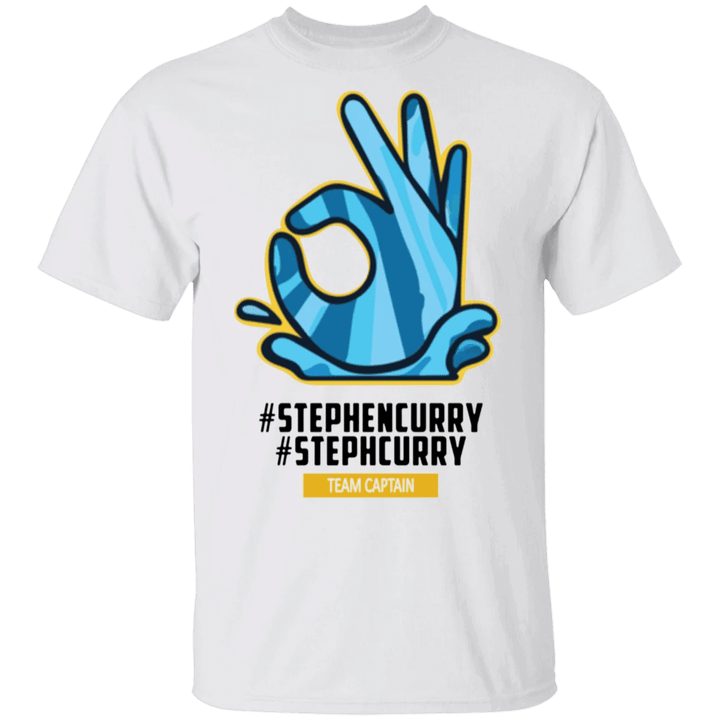 Stephen Curry Shirt Steph Curry Team Captain T-Shirt Golden State Warriors Supporter Apparel
