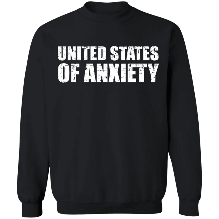 Anxiety Sweatshirt United States Vintage Graphic Design Patriots Gifts For Him