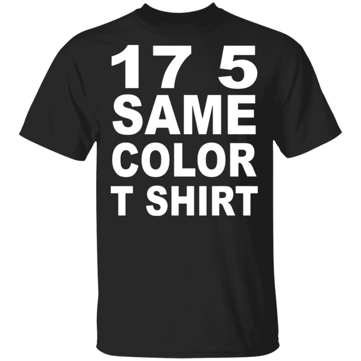 Same Color T-Shirt 175 Same Color Shirt For Men Women