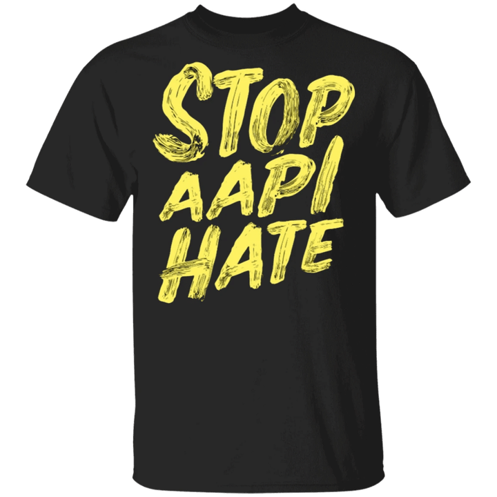 Stop AAPI Hate Shirt Stop Asian Hate Hate Is A Virus Asian Lives Matter Asian American Decor - Pfyshop.com