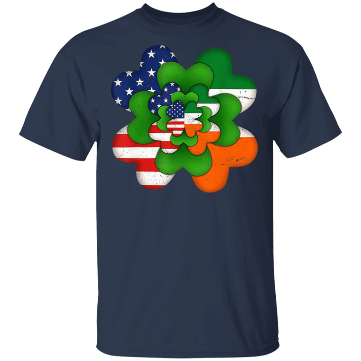 Shamrock Irish American T-Shirt Old Navy St Patrick's Day Shirt Men Women Apparel