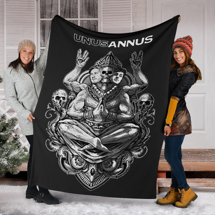 Goddus Annus Blanket Cool Family Gift Ideas Unus Annus Merch Store