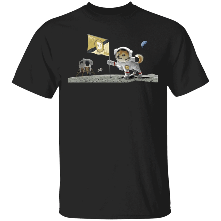 Dogecoin Shirt Elon Musk Crypto Meme Dogecoin To The Moon T-Shirt For Crypto Lover