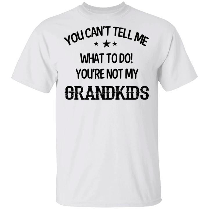 You Can't Tell To Me What To Do You're Not Grandkids Shirt Funny Tee Shirt Saying BFF Gift