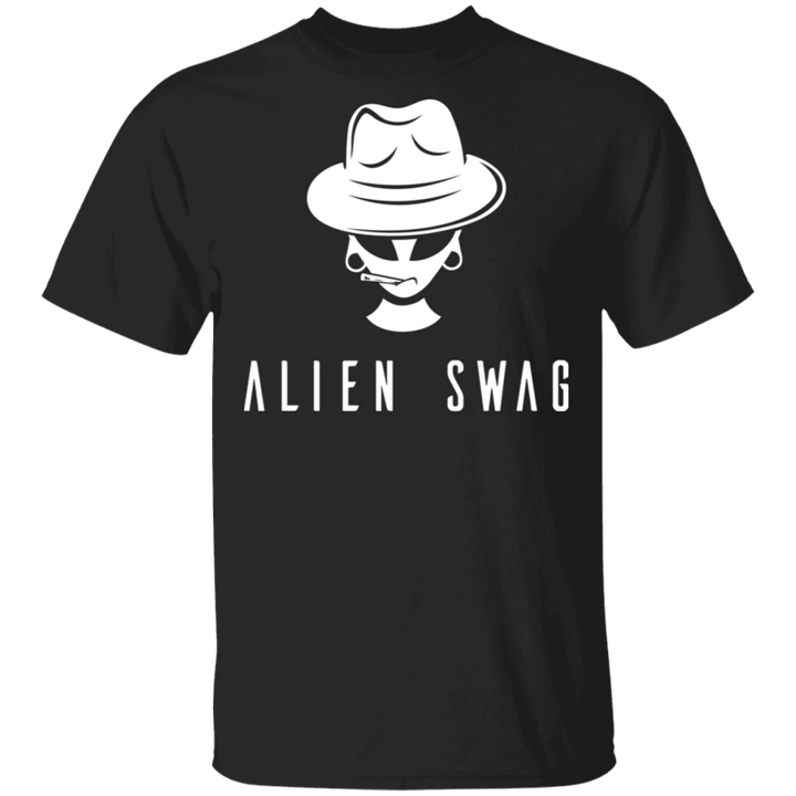 Alien Swag T-Shirt Men Women Funny Cool UFO Alien Shirt For Sale - Pfyshop.com