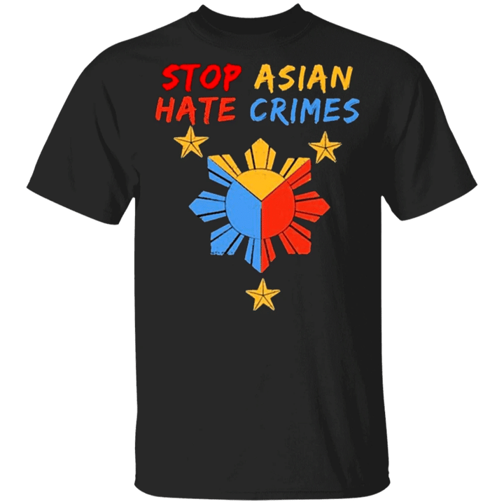 Stop Asian Hate Crimes Shirt Asian Lives Matter AAPI Love Is Love Sign Anti Racism T-shirt