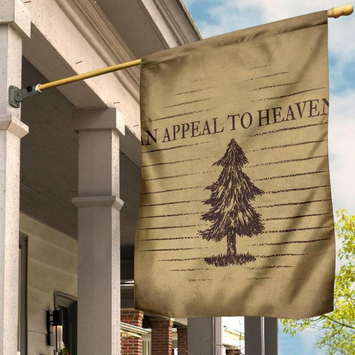 An Appeal To Heaven Flag Revolutionary War Vintage Old Retro Pine Tree Flag - Pfyshop.com