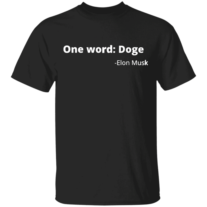 Dogecoin Shirt Elon Musk Tweet Tee Dogecoin Holders T-Shirt Gift For Crypto Lover
