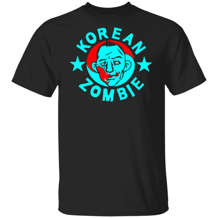 Tri-Coasta Korean Zombie Shirt Portrait UFC Chan Sung Jung T-Shirt