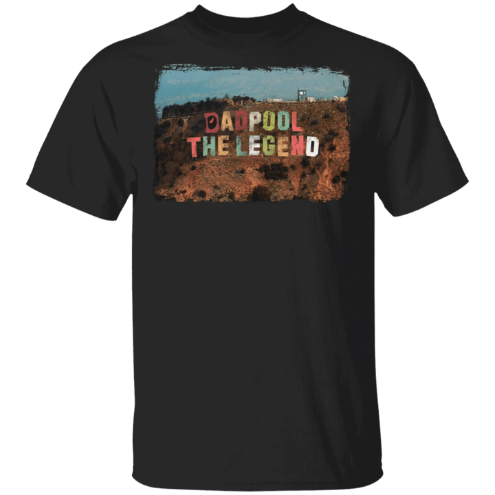 Deadpool The Legend On The Hollywood Mountain Vintage T-Shirt Deadpool Shirt Gift For Him