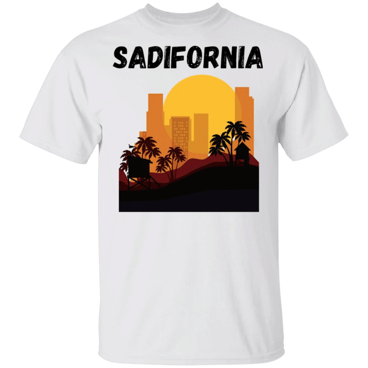 Sadifornia T-Shirt Unisex Sadifornia Shirt Men Women Apparel