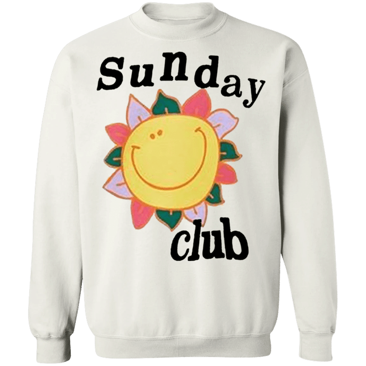 Sunday Club Sweatshirt Such Lovely Cute Graphic Tee Gift Ideas For Girls