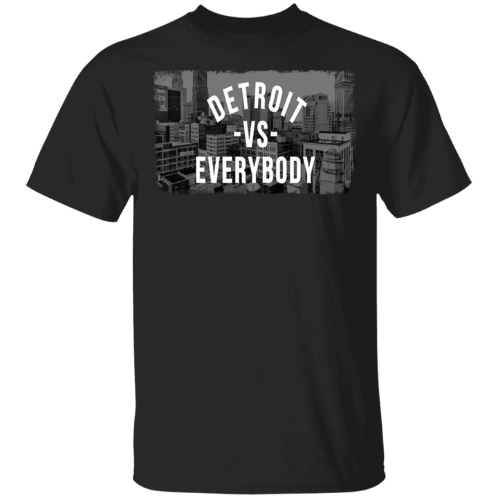 Detroit Vs Everybody Shirt Spirit Of Detroit City Shirt Gift For Him - Pfyshop.com