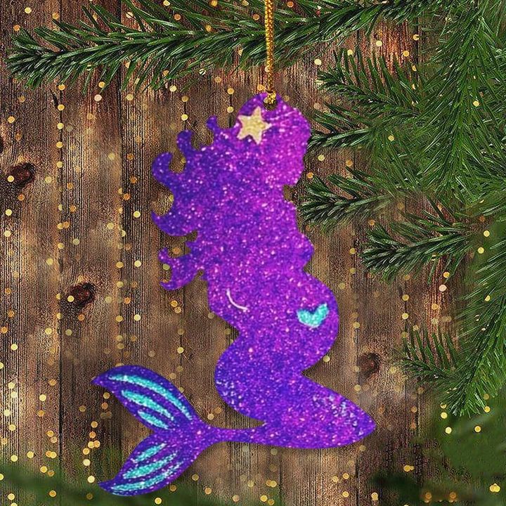 Pregnant Mermaid Ornament 2020 Annual Event Christmas Ornament For Christmas Tree