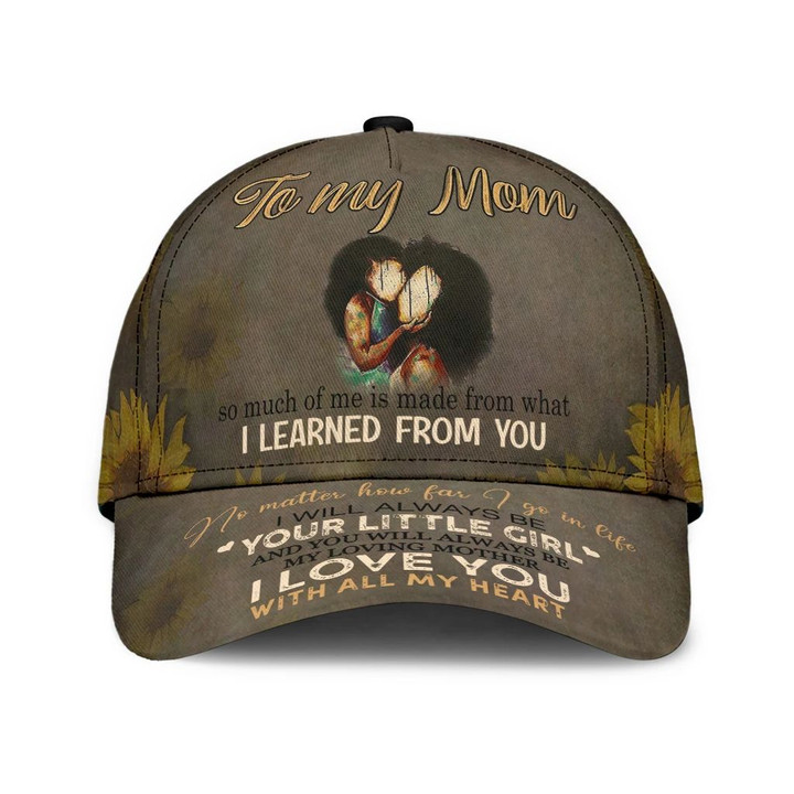 To My Mom Hat I Love You Hat Gift For Mom From Daughter